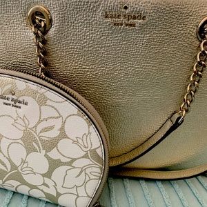 Kate Spade shoulder bag/cross body w/wristlet
